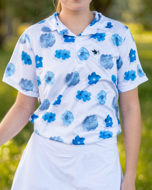 Matching Blue Floral - Flying Iron Golf