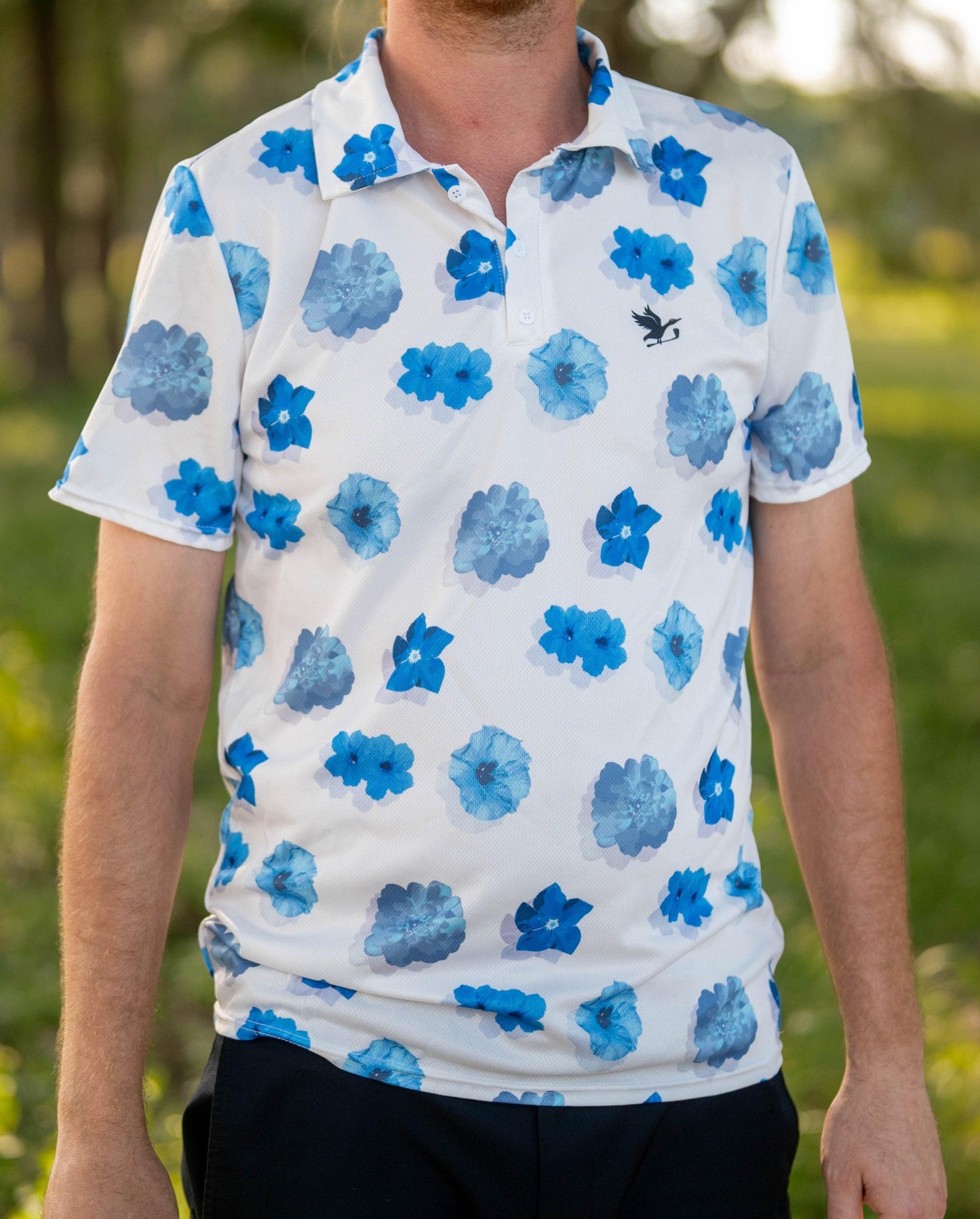 Matching Blue Floral - Flying Iron Golf