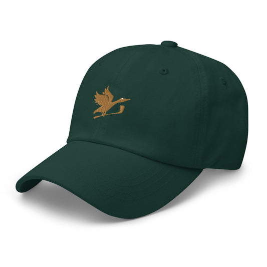 Flying Iron Dad Hat (Dark Green) - Flying Iron Golf