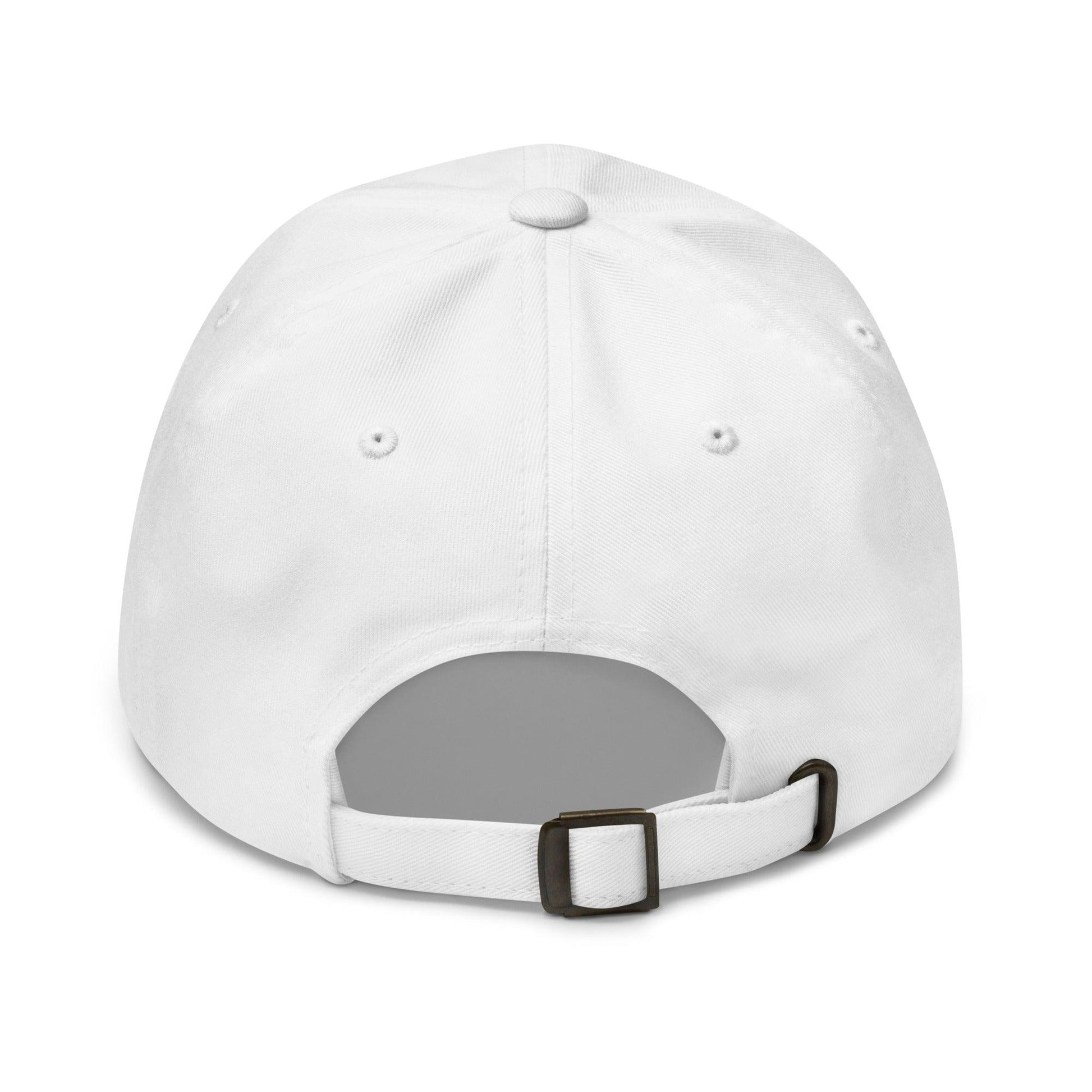 Flying Iron Dad Hat (White) - Flying Iron Golf