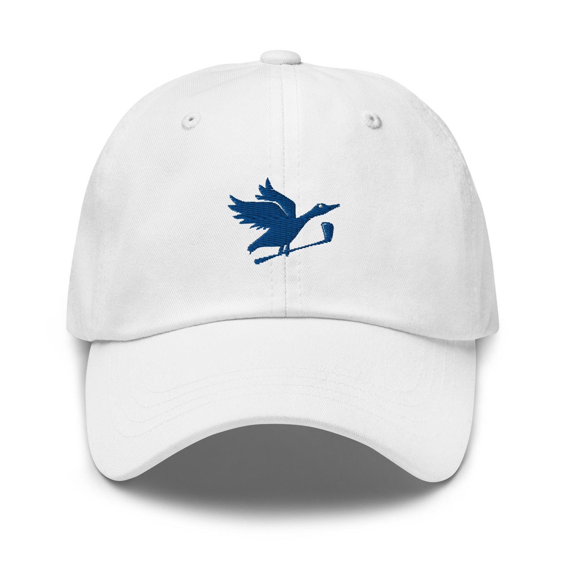 Flying Iron Dad Hat (White) - Flying Iron Golf