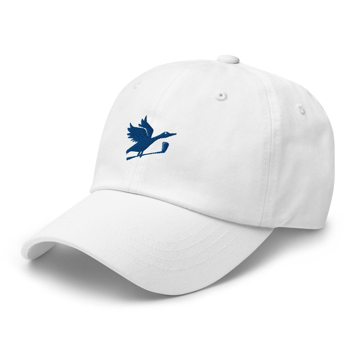 Flying Iron Dad Hat (White) - Flying Iron Golf